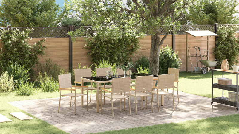 Bettgestell in Taupe, 100x200 cm, aus Stoff