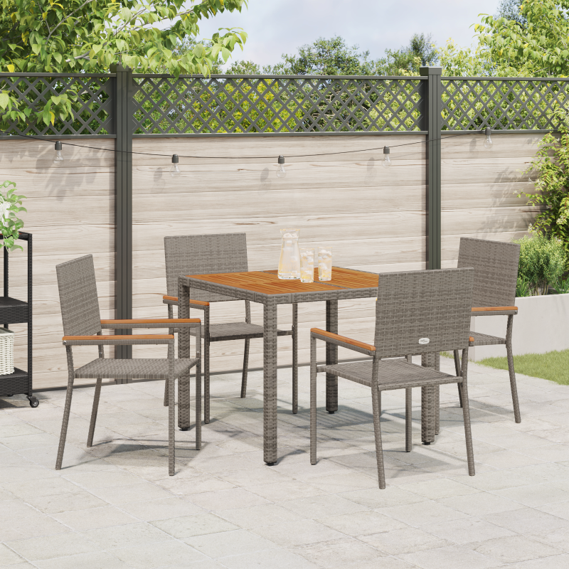 Bettgestell - Taupe, 120x190 cm, Stoff
