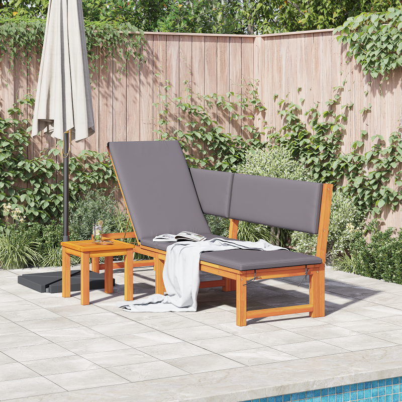 6-teiliges Garten Sofa Set mit Kissen Schwarz Poly Rattan