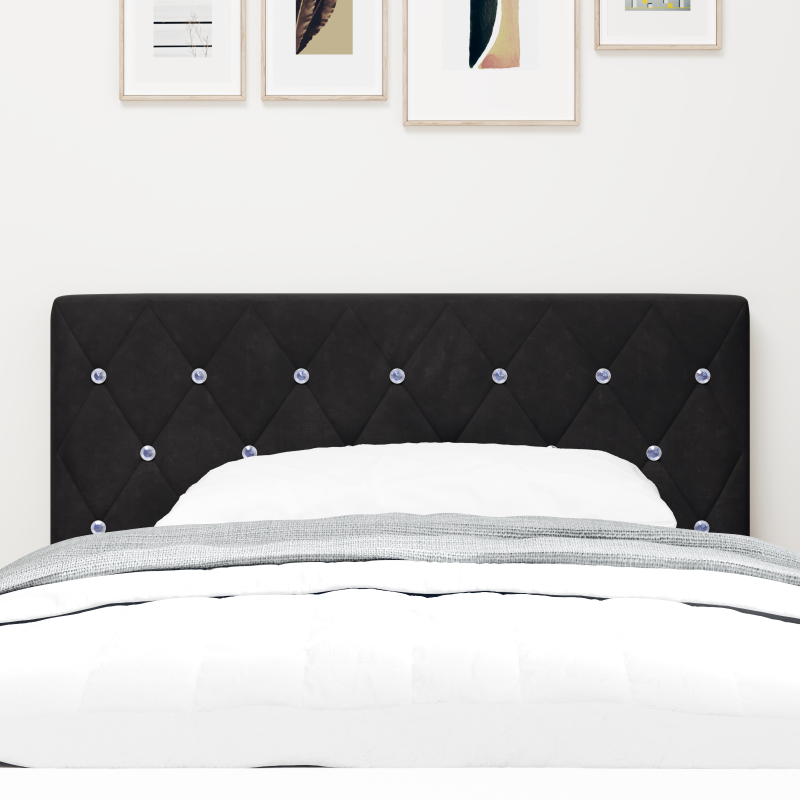 Boxspringbett mit Matratze Dunkelgrau Kleines Doppel Velvet