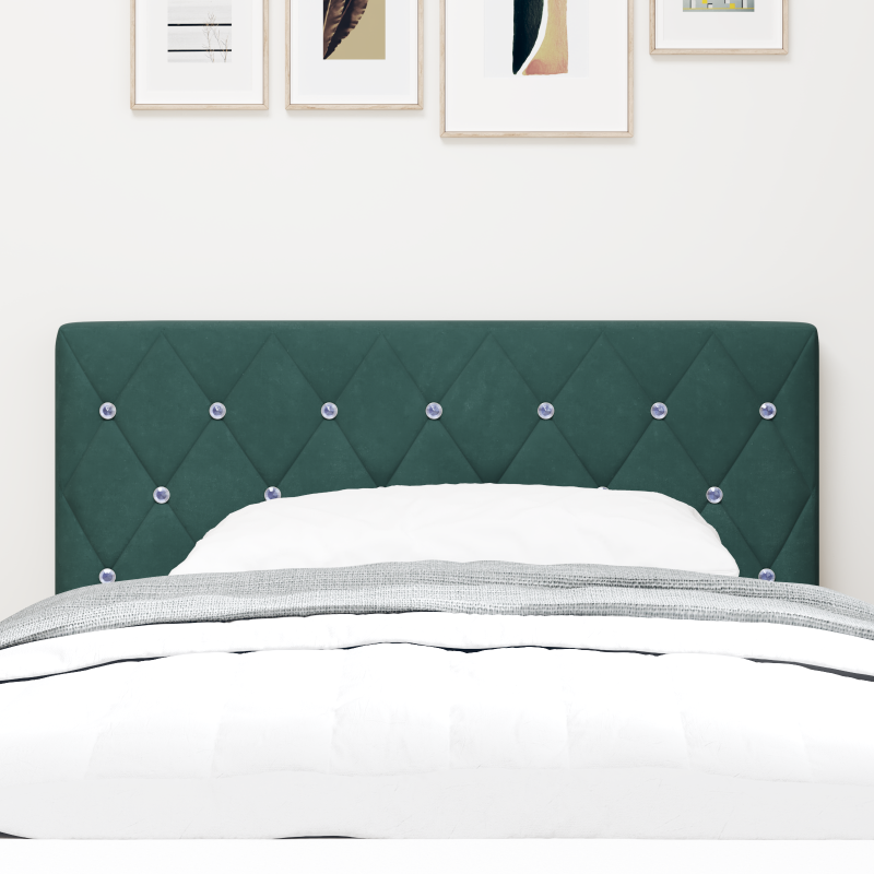 Boxspringbett mit Matratze Dunkelgrau 120x200 cm Samt