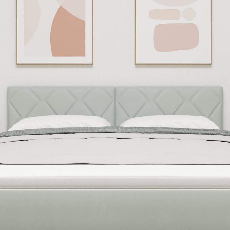 Boxspringbett mit Matratze & LED Schwarz 160x200 cm Stoff