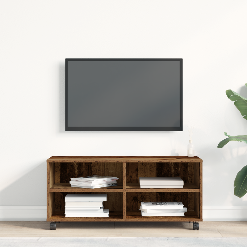 TV-Schrank Alteiche 90x35x35 cm Holzwerkstoff