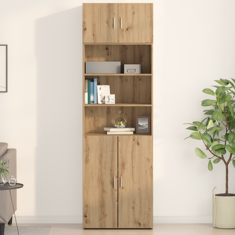 Wandschrank Artisan Eiche 70x42,5x40 cm Werkstoff