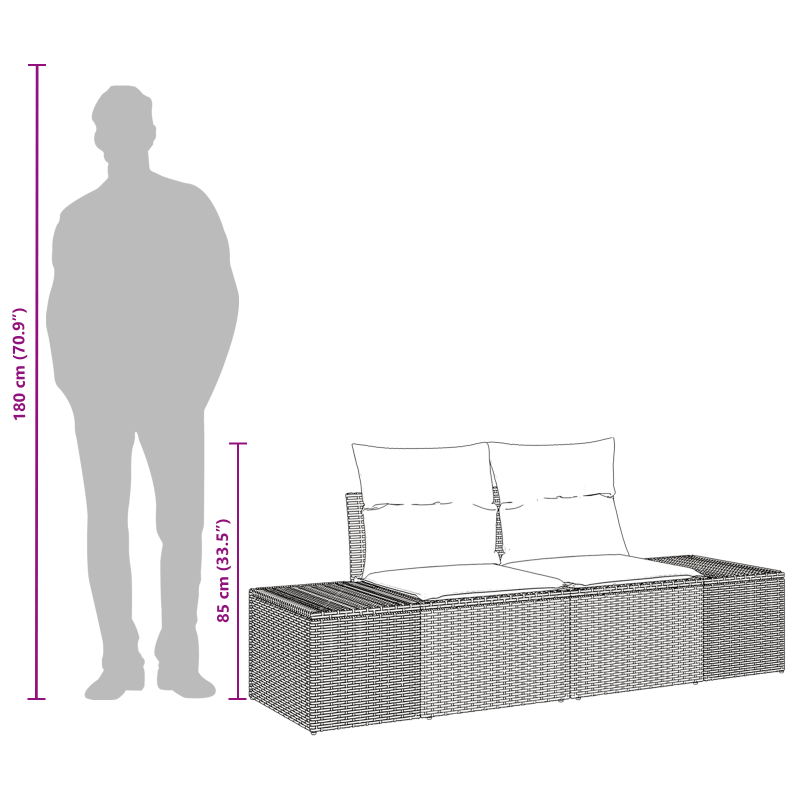 Zaunpfosten 11 Stück U-Kanal 80 cm verzinkter Stahl
