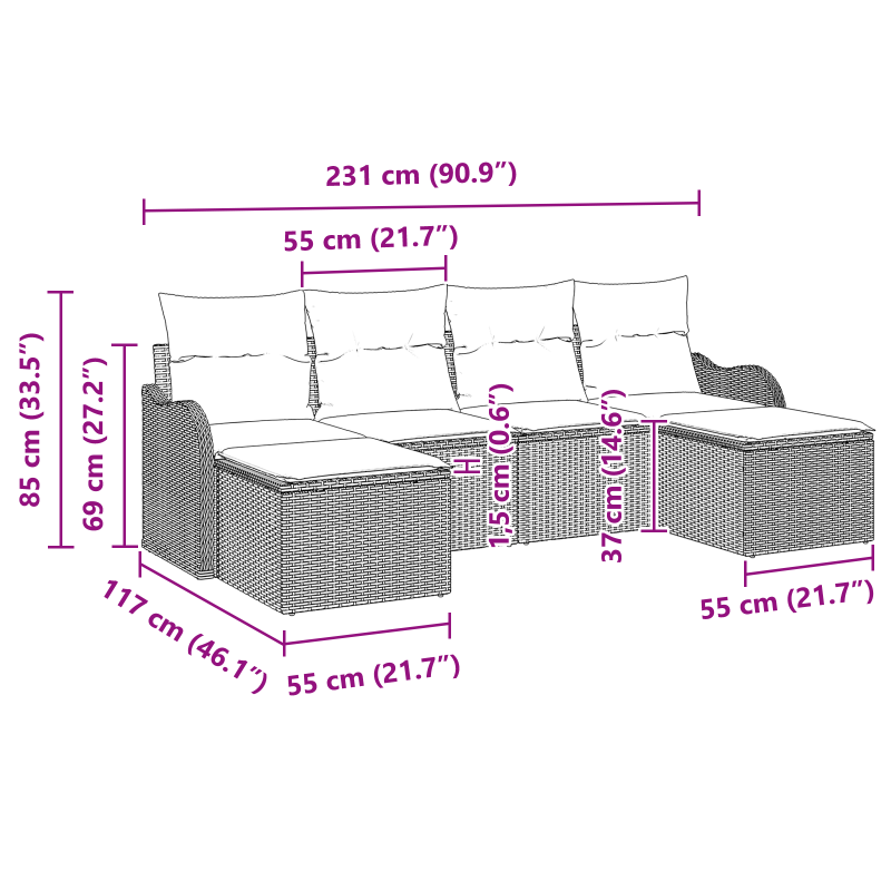 Boxspringbett mit Matratze & Bank Hellgrau 160x200 cm Stoff