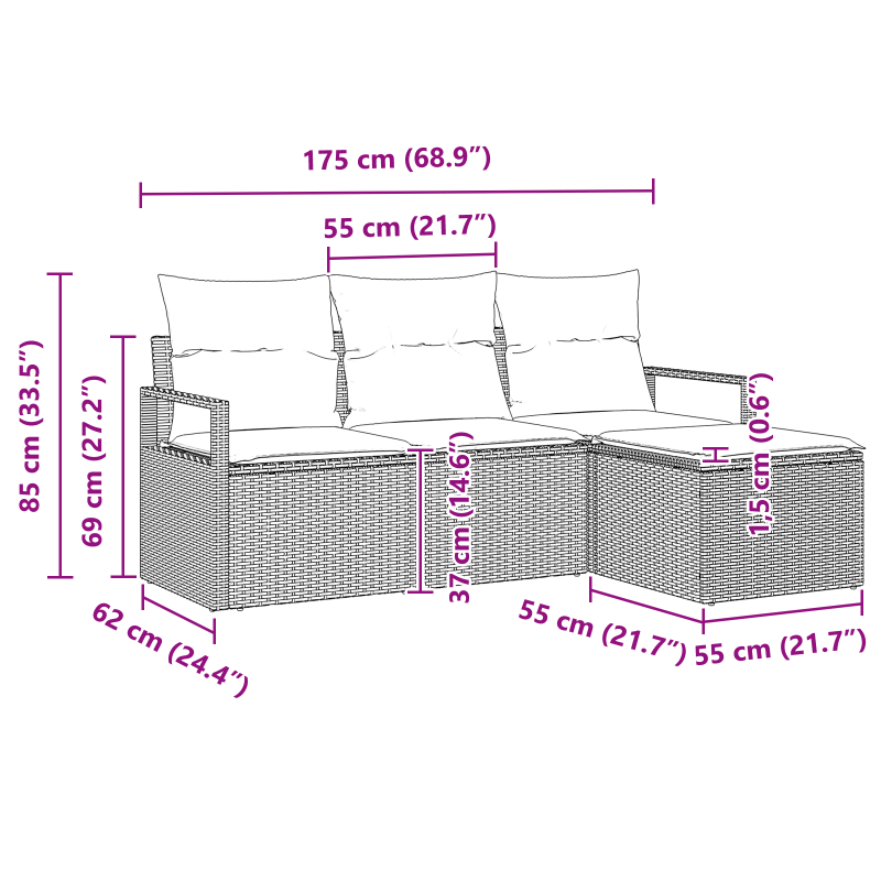 Schiebetür mit Hardware-Set ORKDAL86x211 cm