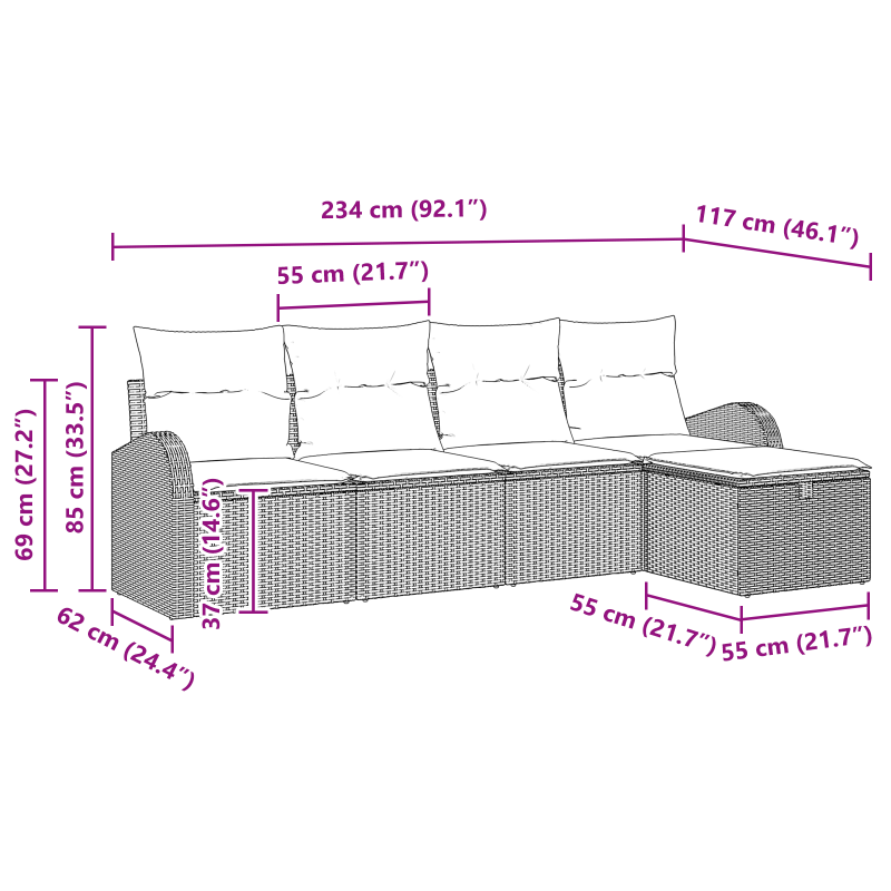 Schiebetür mit Hardware Set Weiß 83 x 202 cm Massivholz Kiefer