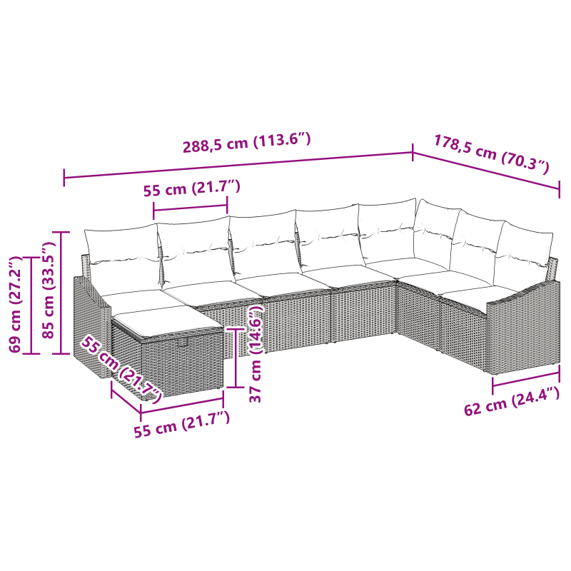 Bücherregal Bett Sonoma Eiche 100x200 cm Leimholz