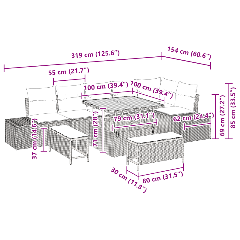 Bücherregal Bett Sonoma Eiche 200x200 cm Holzwerkstoff