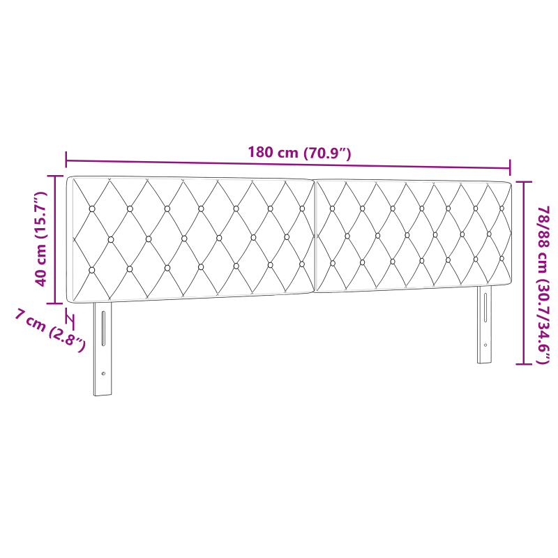 Boxspringbett mit Matratze Taupe 90x200 cm Stoff