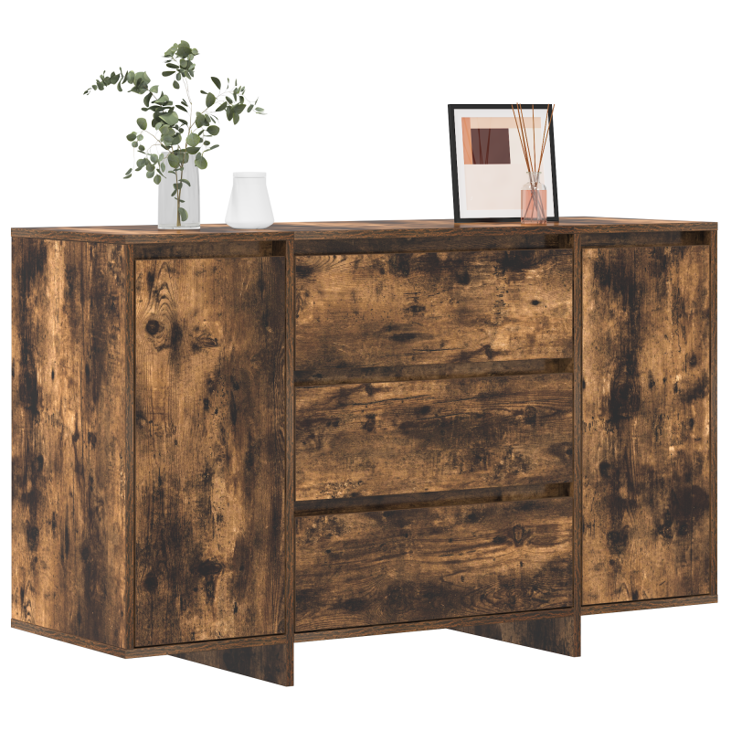 Sideboard Geräucherte Eiche 120x41x75 cm Hersteller Holzwerkstoff