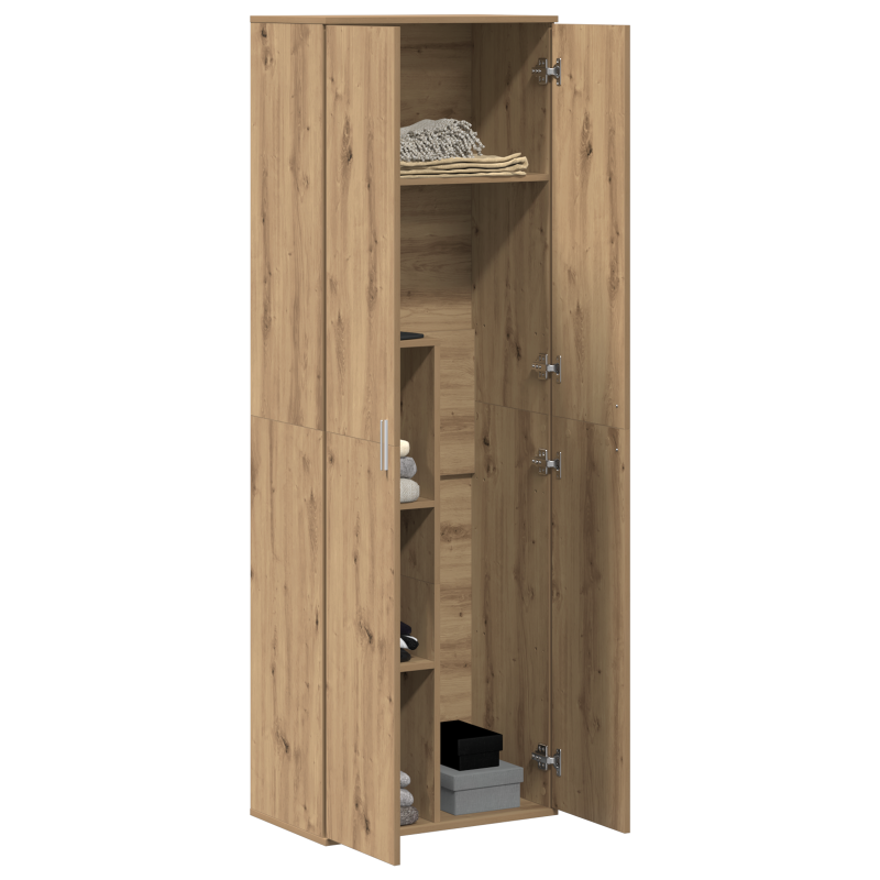 Hochschrank Artisan Eiche 60x35x180 cm verarbeitetes Holz