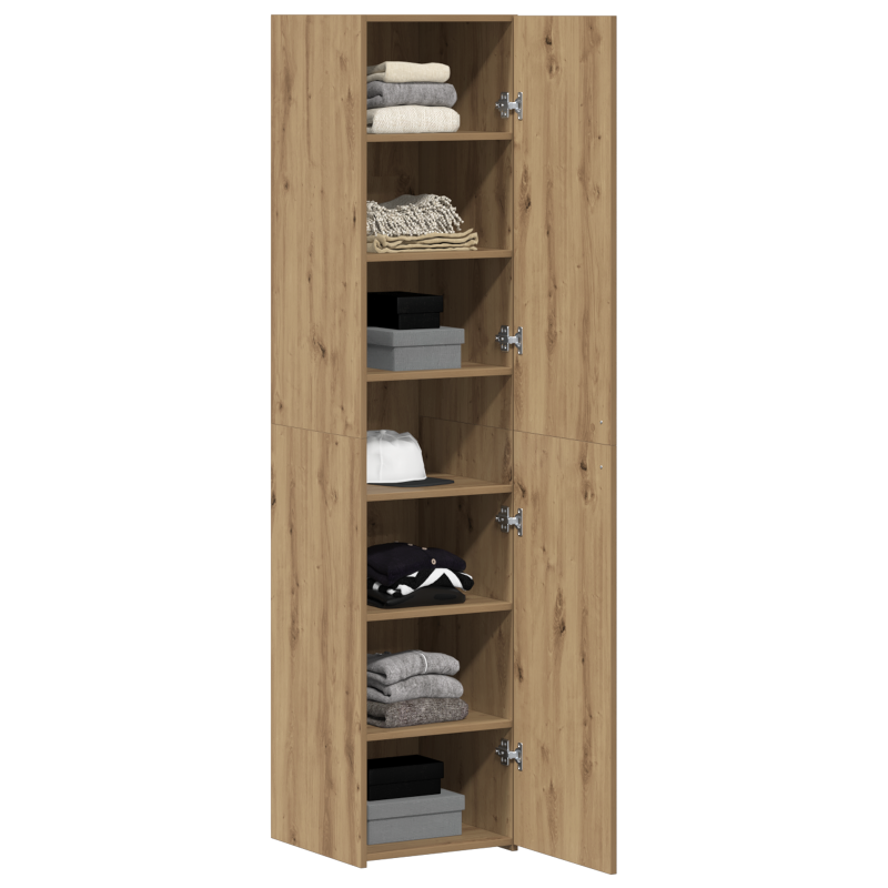 Highboard Artisan Eiche 40x42,5x185 cm Holzwerkstoff