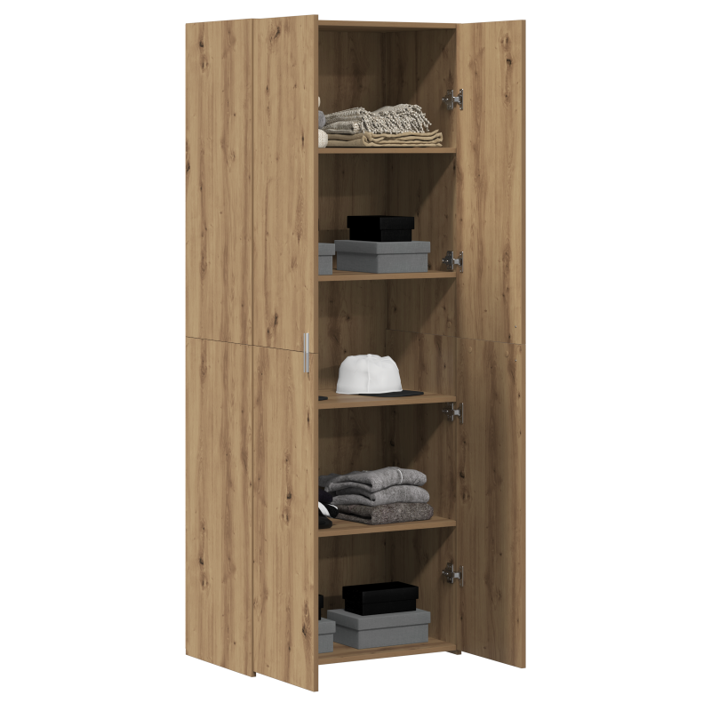 Schiebetür mit Hardware-Set ORKDALMassivholz & Glas