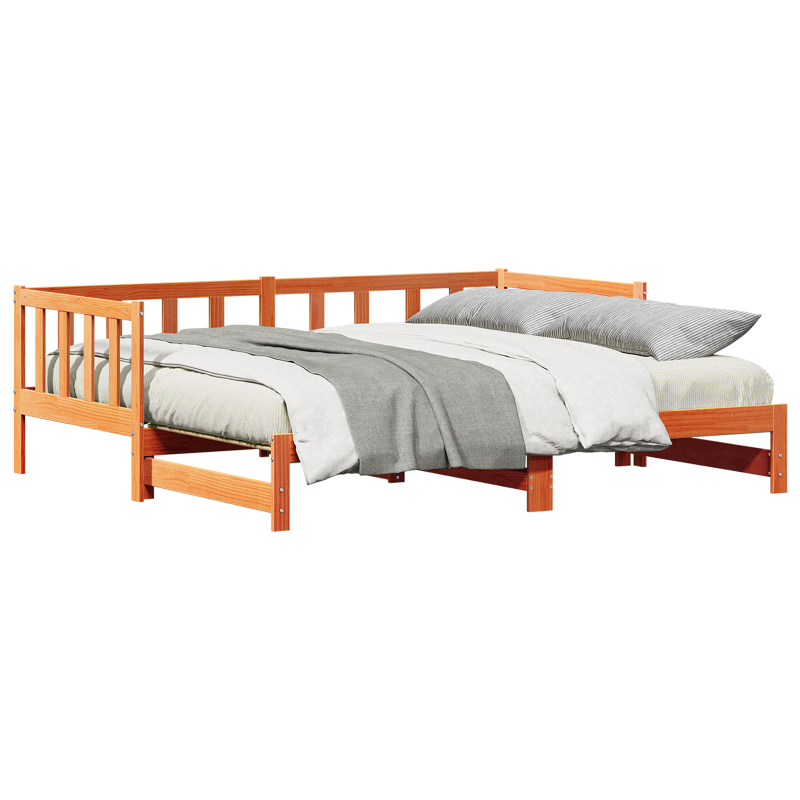 5-teiliges Garten Sofa Set mit Kissen braun Poly Rattan