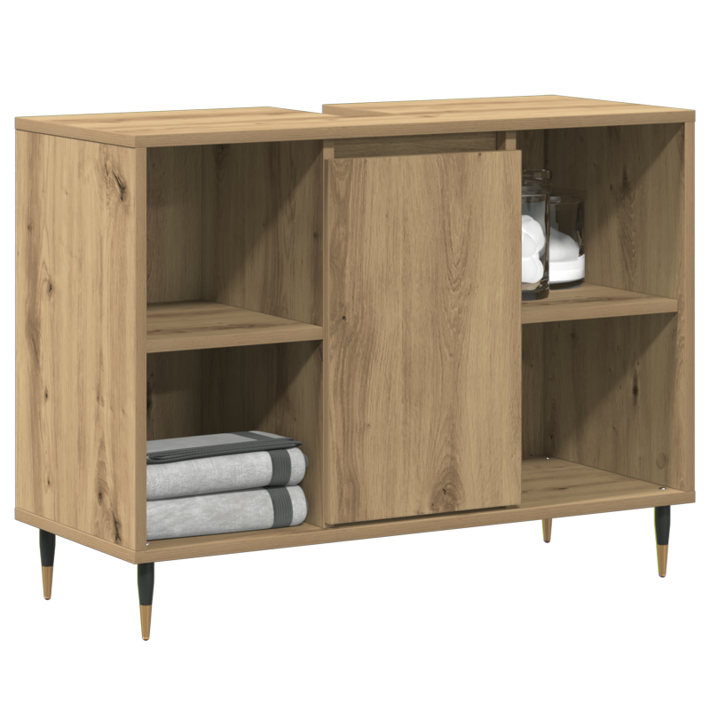 Waschtisch Kunsthandwerk Eiche MDF Standard Waschtisch