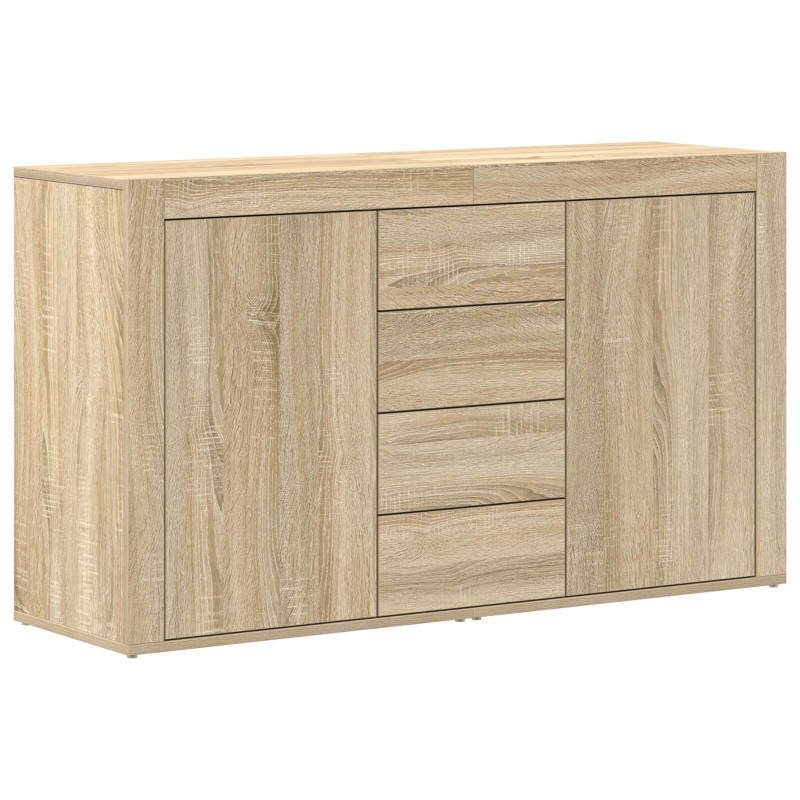 Sideboard Sonoma Eiche Engineered wood 120 x 36 x 69 cm Stauraum
