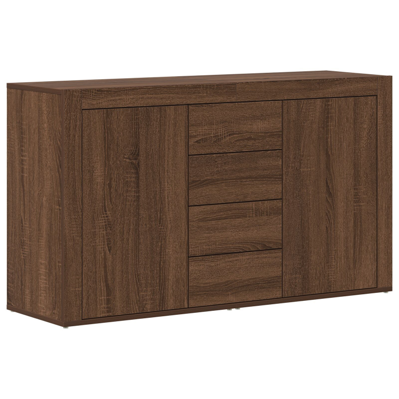 Sideboard Braune Eiche Holzwerkstoff 120 x 36 x 69 cm Sideboard