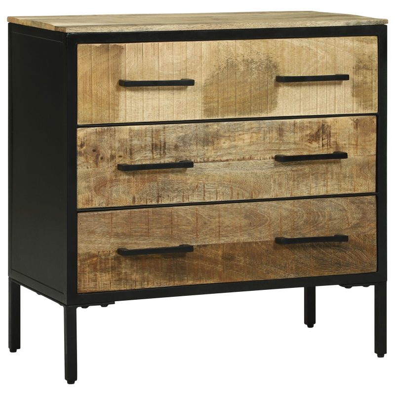 Sideboard 70x35x70 cm Massivholz Mango