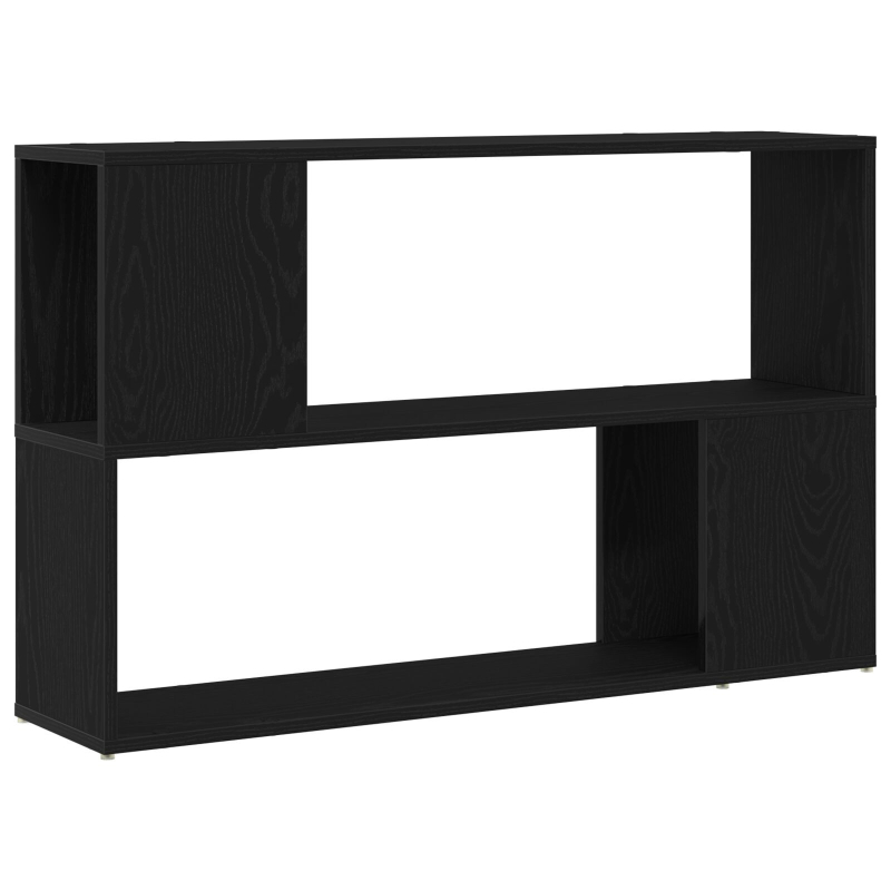 Bücherregal Schwarz Eiche 100x24x63 cm aus Holzwerkstoff