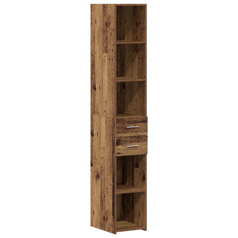 Hochboard Alteiche 30x42,5x185 cm Werkstoffholz