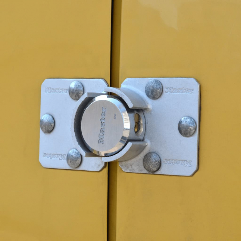 Master Lock Vorhängeschloss & Schließbügel Stahl Silber 736EURD