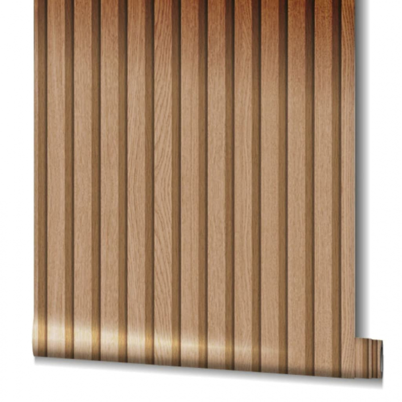 Noordwand Tapete Botanica Wooden Slats Braun