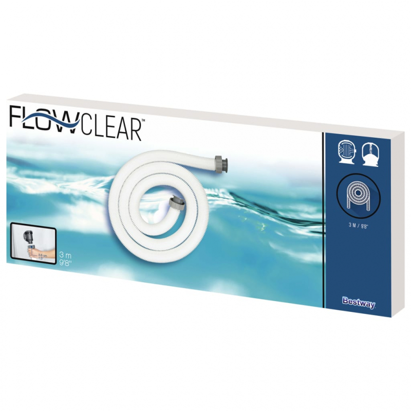 Bestway Flowclear Ersatzschlauch 38 mm