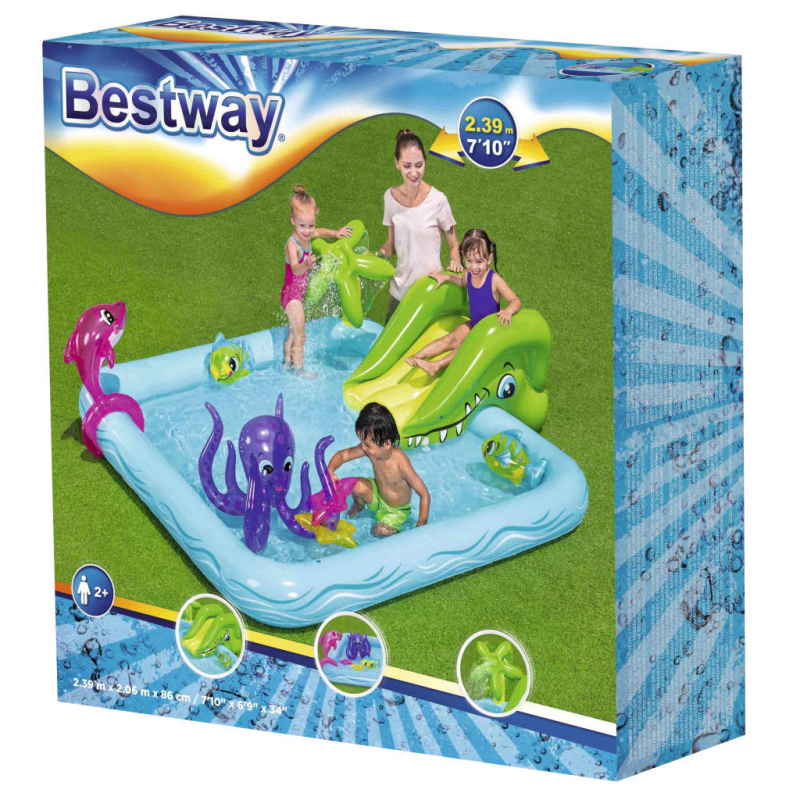 Bestway Fantastisches Aquarium Spielzentrum 239x206x86 cm