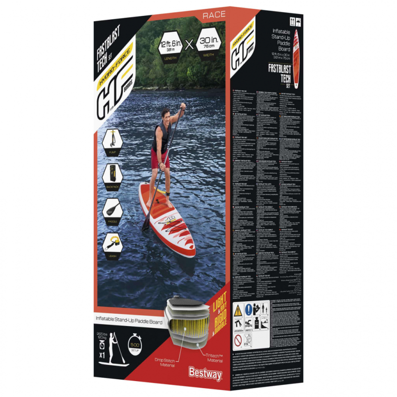 Bestway Hydro-Force Fastblast Tech Aufblasbares SUP-Set 381x76x15 cm