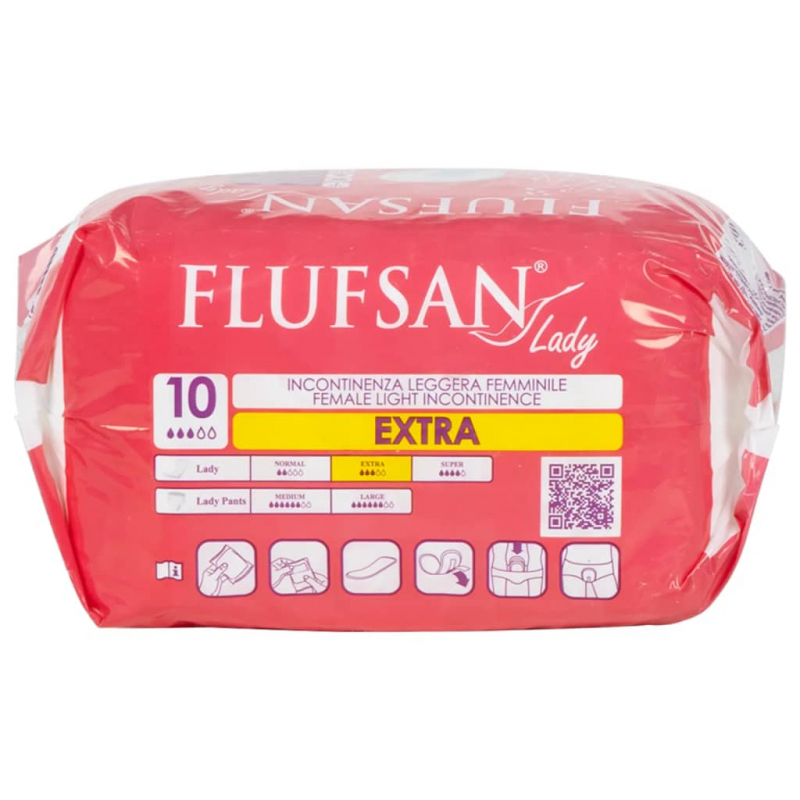 Flufsan Inkontinenzeinlagen für Damen 120 Stk.