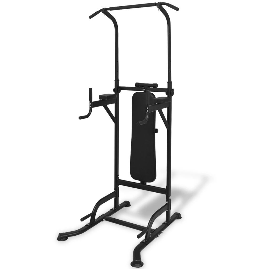 Power Tower mit Sit-Up-Bank