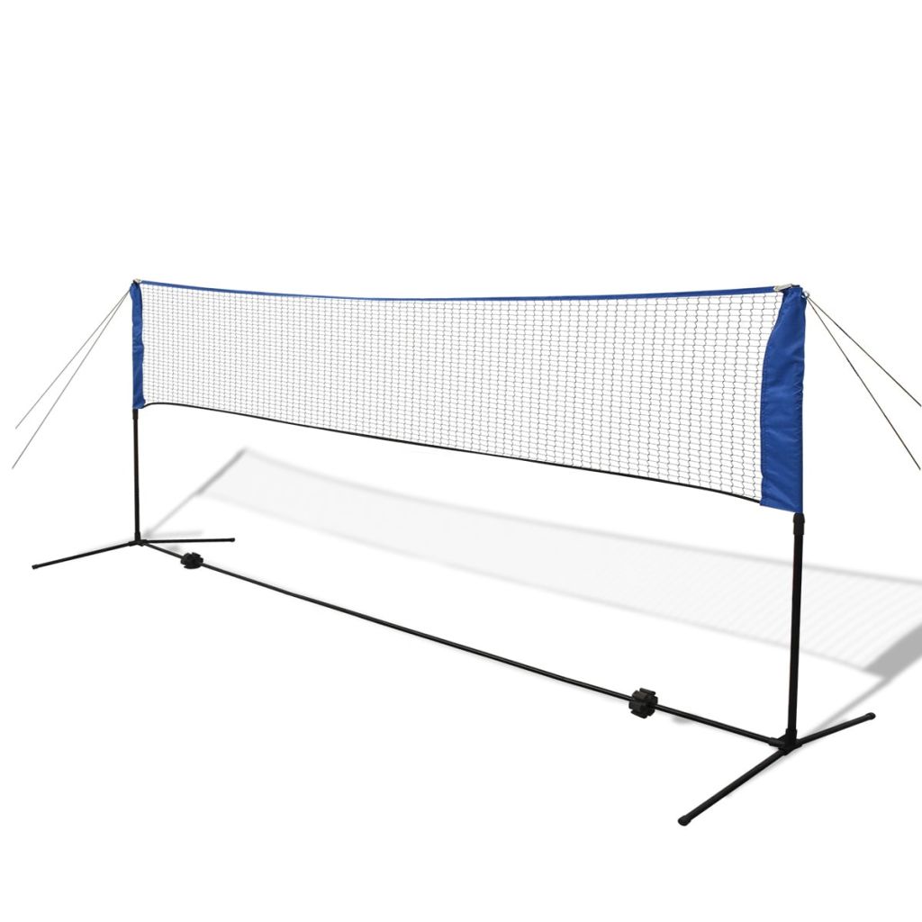 Badmintonnetz-Set mit Federbällen 300 x 155 cm