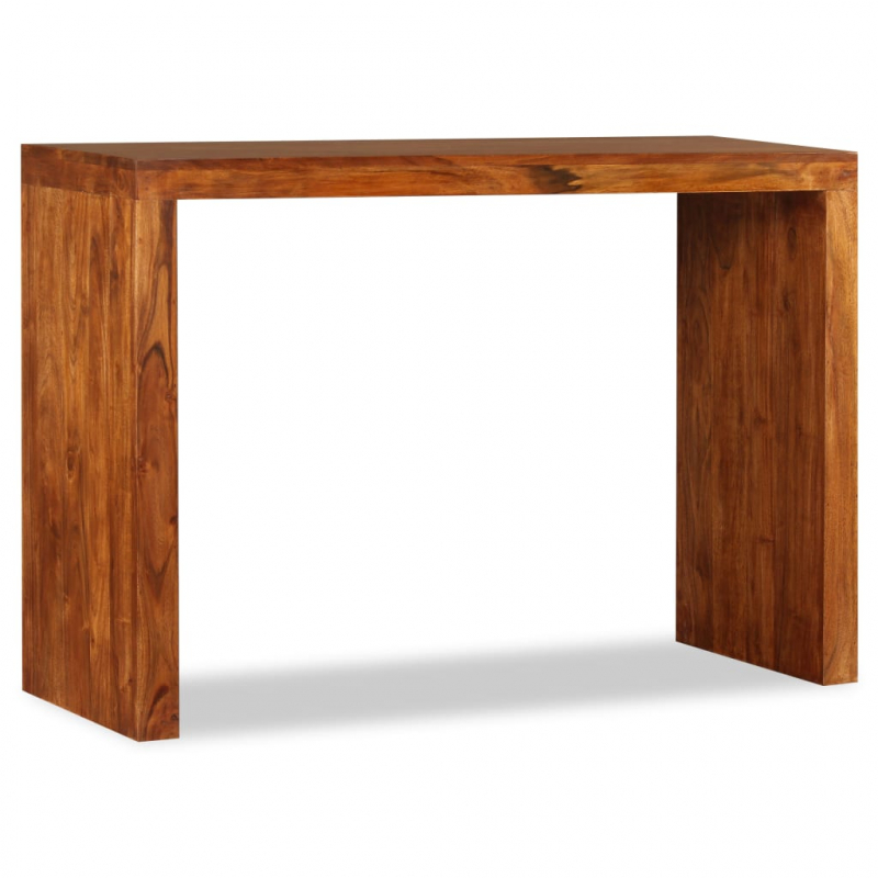 Konsolentisch Massivholz mit Honigfarbener Politur 110x40x76 cm