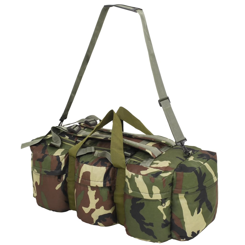 3-in-1 Seesack Armee-Stil 90 L Camouflage