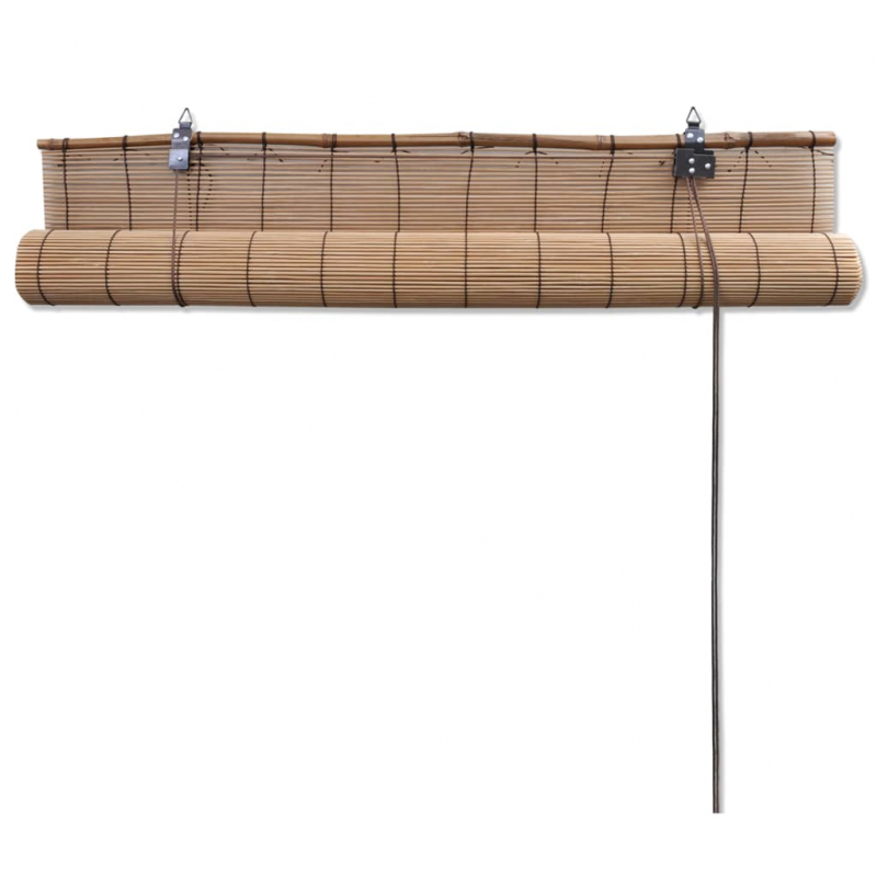 Bambusrollo 150x160 cm Braun