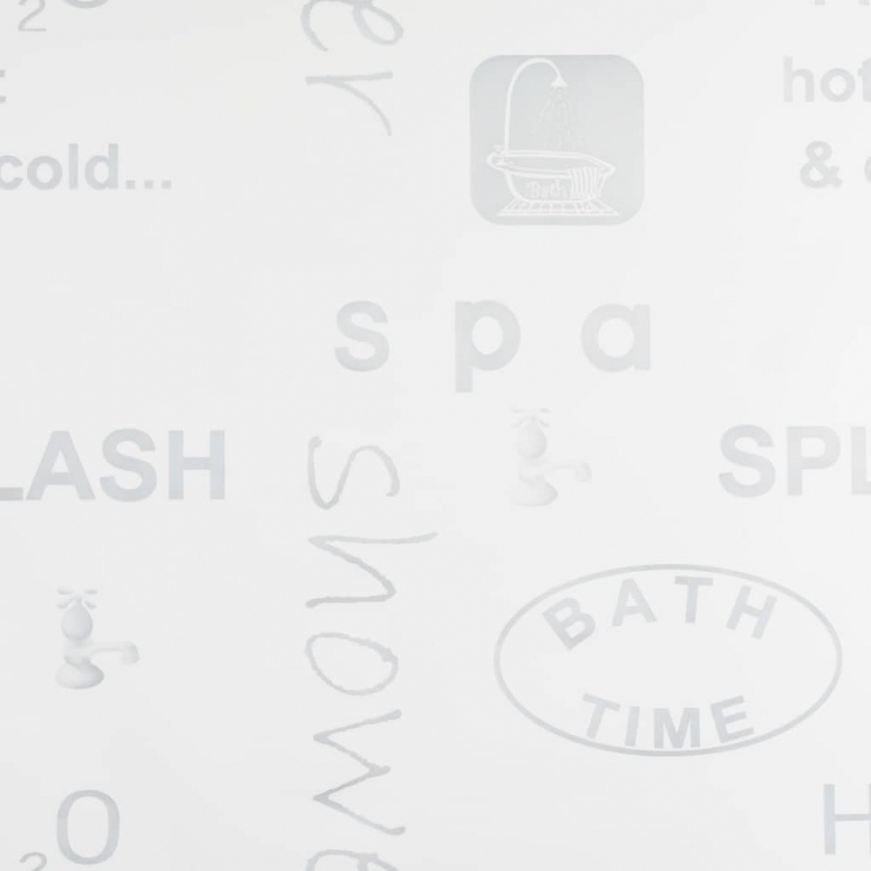 Duschrollo 80x240 cm Splash-Design