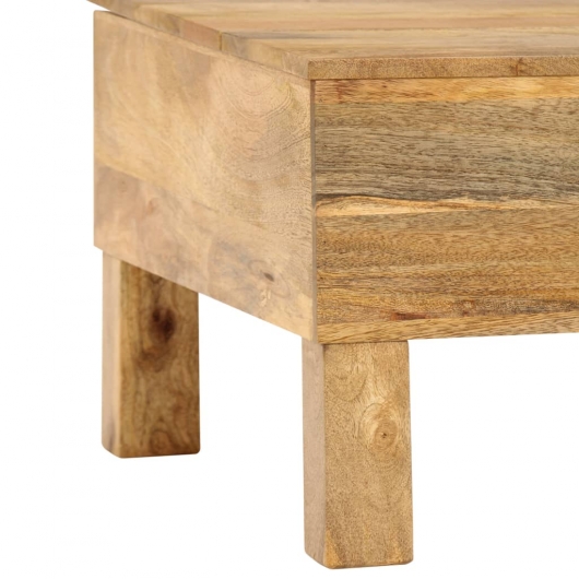 Couchtisch Massivholz Mango 110x55x35 cm