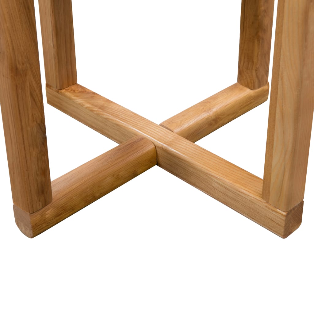 Beistelltisch 40×50 cm Massivholz Eiche