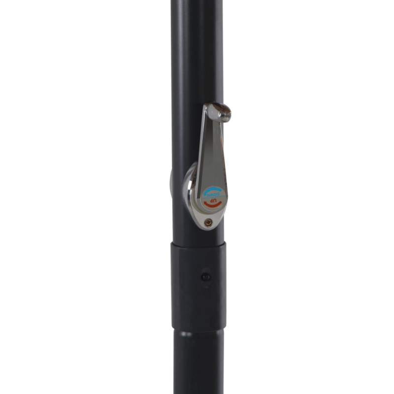 Sonnenschirm mit Aluminium-Mast 500 cm Anthrazit