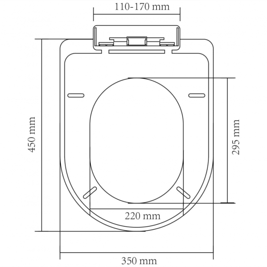 Toilettensitze mit Absenkautomatik 2 Stk. Kunststoff Weiß