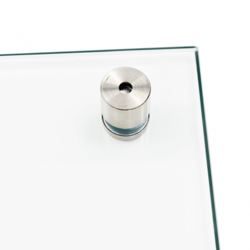 Küchenrückwand Transparent 90×40 cm Hartglas