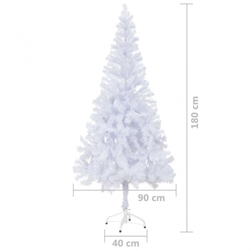 Künstlicher Weihnachtsbaum mit Ständer 180 cm 620 Zweige