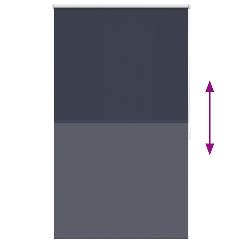 Verdunkelungsrollo Verdunklungsrollo 80 x 175 cm blau