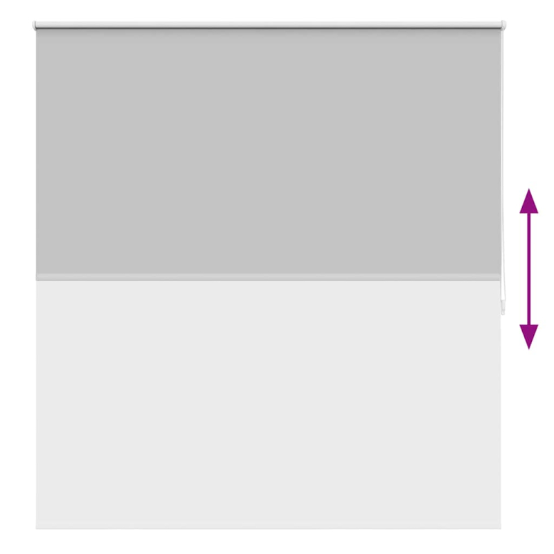 Verdunkelungsrollo Verdunklungsrollo 160 x 175 cm grau