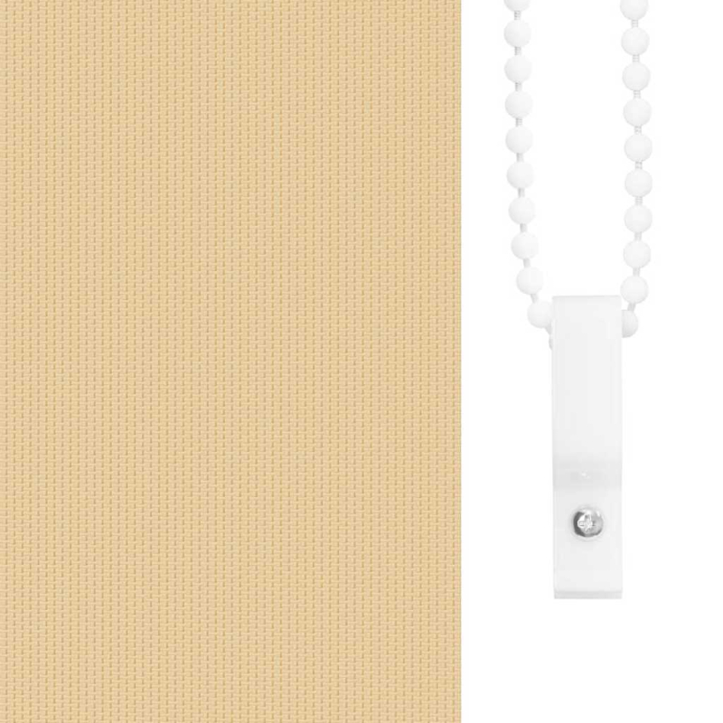 Verdunkelungsrollo 120 x 230 cm beige