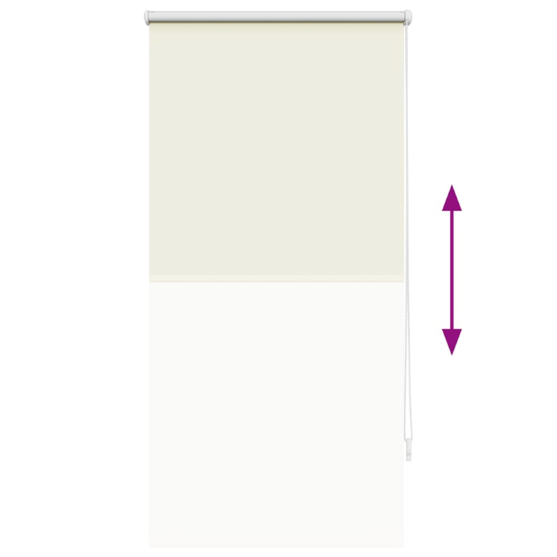 Verdunklungsrollo Verdunkelungsrollo Rollo 60x120 creme