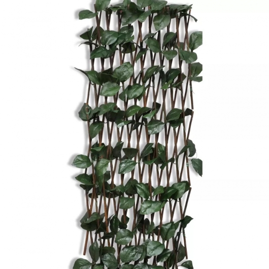 Weidengitter 5 Stk. mit künstlichen Blättern 180×90 cm