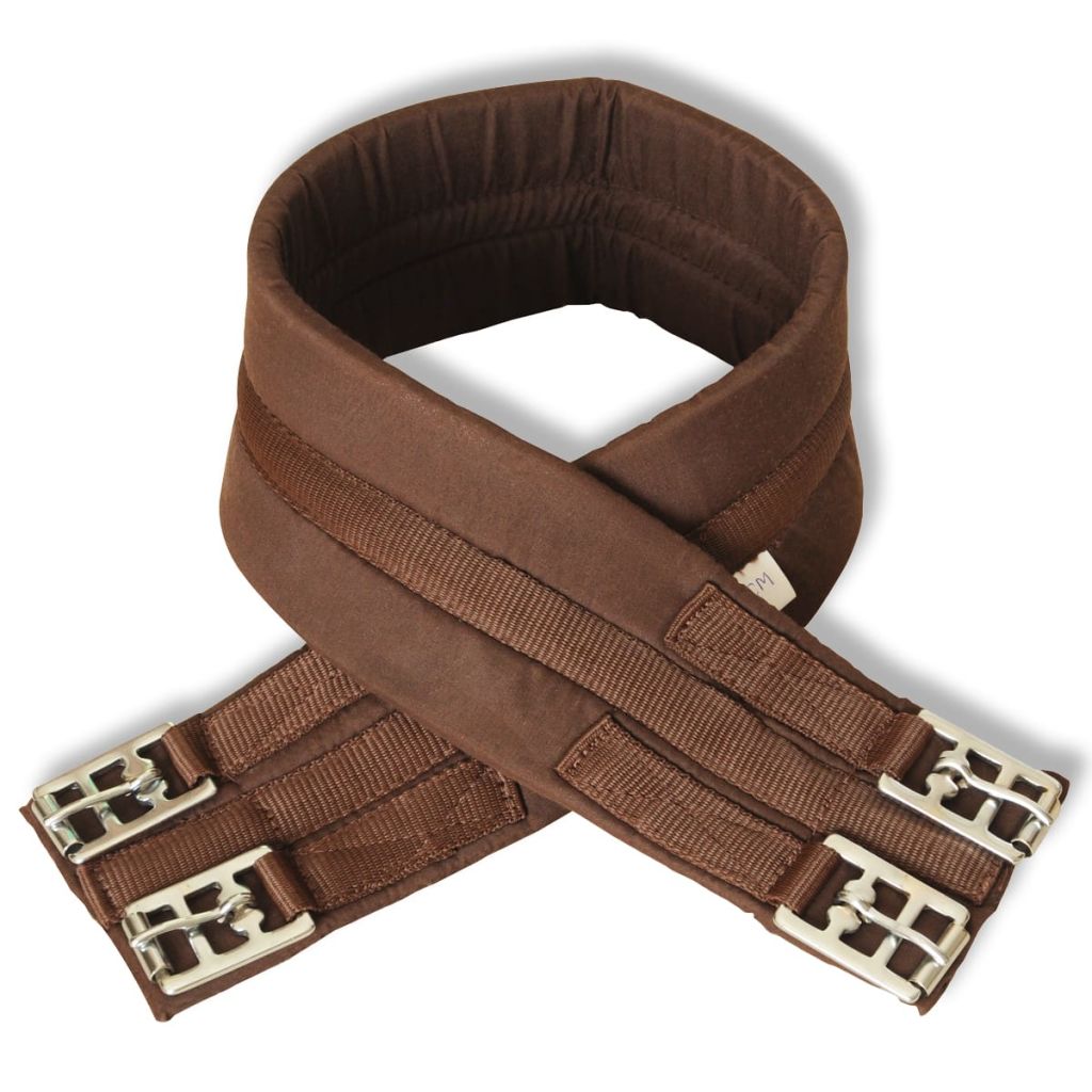 Pferdereiten Sattelset 16 echtes Leder braun 14 cm 5-in-1
